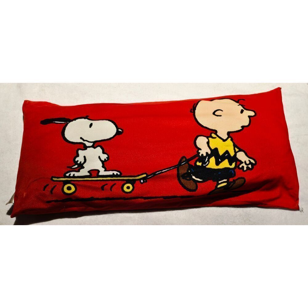Peanuts and Snoopy Long Pillow